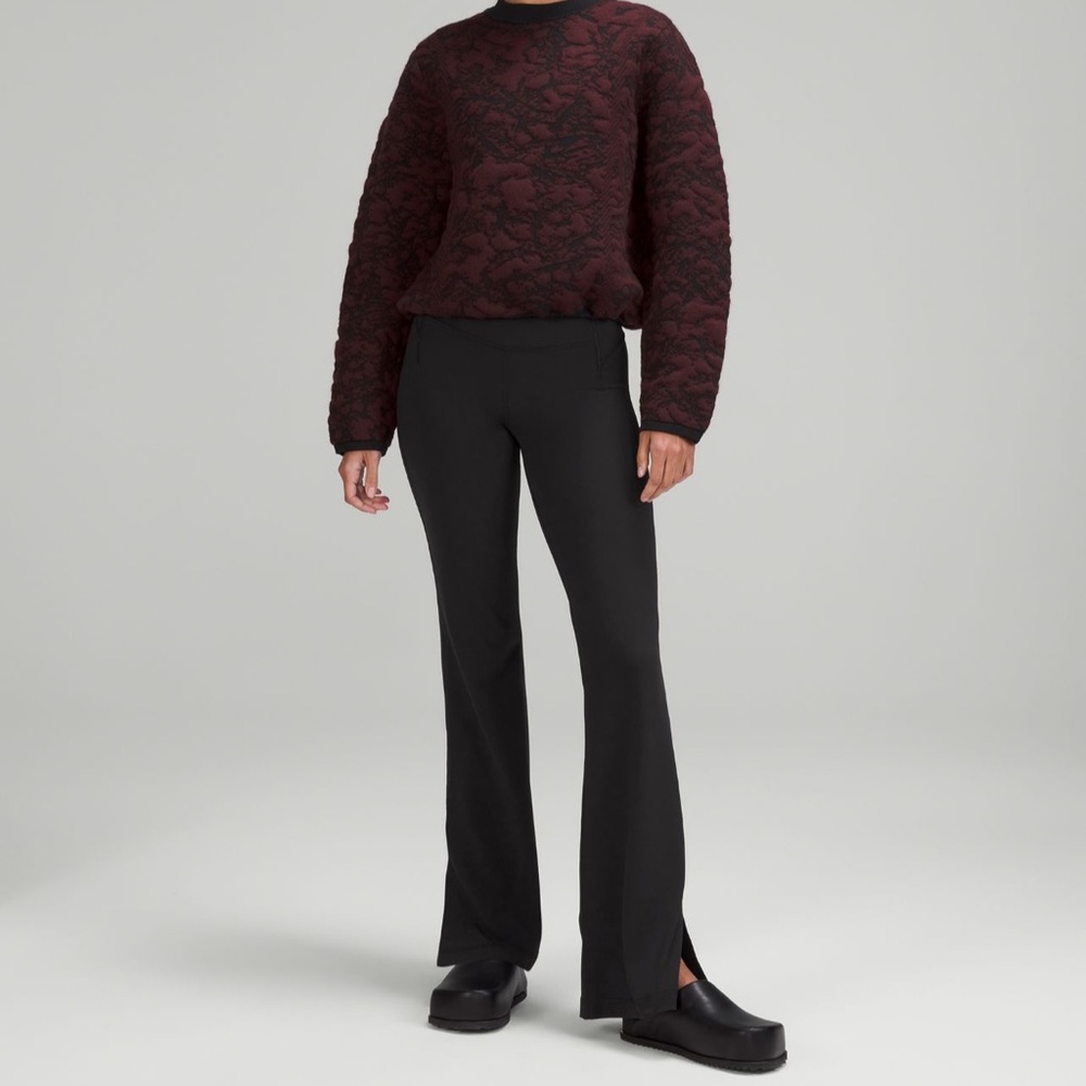 lululemon athletica Black Boot Cut Pants